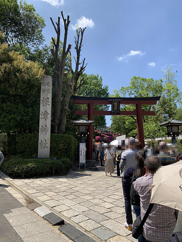 根津神社のつつじ祭り